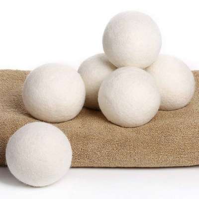 Wool Dryer Balls 100% New Zealand Natural Fabric softener Alternative Organic Laundry Drying Balls